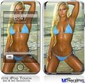 iPod Touch 2G & 3G Skin - Whitney Jene Blue Bikini