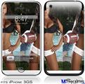 iPhone 3GS Skin - Whitney Jene Football and Lace
