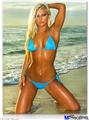 Poster 18"x24" - Whitney Jene Blue Bikini