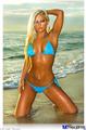 Poster 24"x36" - Whitney Jene Blue Bikini