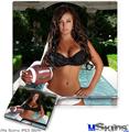 Decal Skin compatible with Sony PS3 Slim Whitney Jene Football and Lace