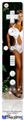 Wii Remote Controller Face ONLY Skin - Whitney Jene White Lace