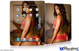 iPad Skin - Whitney Jene Red Lace 8175