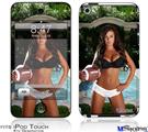 iPod Touch 4G Decal Style Vinyl Skin - Whitney Jene Football and Lace