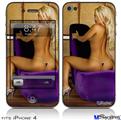 iPhone 4 Decal Style Vinyl Skin - Whitney Jene Chair  (DOES NOT fit newer iPhone 4S)