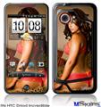 HTC Droid Incredible Skin - Whitney Jene Red Lace 8175