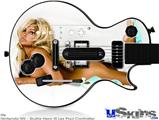 Guitar Hero III Wii Les Paul Skin - Whitney Jene White Sheets