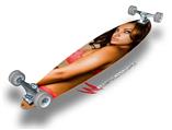 Whitney Jene Red Lace 8175 - Decal Style Vinyl Wrap Skin fits Longboard Skateboards up to 10"x42" (LONGBOARD NOT INCLUDED)