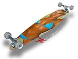 Whitney Jene Blue BikiniJPG - Decal Style Vinyl Wrap Skin fits Longboard Skateboards up to 10"x42" (LONGBOARD NOT INCLUDED)