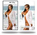 Whitney Jene Yellow Bikini - Decal Style Skin (fits Nokia Lumia 928)