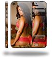 Whitney Jene Red Lace 8175 - Decal Style Vinyl Skin (fits Apple Original iPhone 5, NOT the iPhone 5C or 5S)
