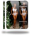 Whitney Jene White Lace - Decal Style Vinyl Skin (fits Apple Original iPhone 5, NOT the iPhone 5C or 5S)