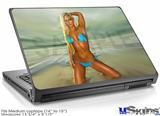 Laptop Skin (Medium) - Whitney Jene Blue Bikini