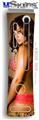 XBOX 360 Faceplate Skin - Whitney Jene Red Lace 8175