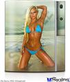 Sony PS3 Skin - Whitney Jene Blue Bikini