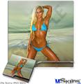 Decal Skin compatible with Sony PS3 Slim Whitney Jene Blue Bikini