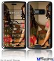 LG enV2 Skin - Whitney Jene Red Lace 8175