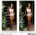 Zune HD Skin - Whitney Jene White Lace