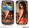 LG Vortex Skin - Whitney Jene Red Lace 8175