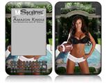 Whitney Jene Football and Lace - Decal Style Skin fits Amazon Kindle 3 Keyboard (with 6 inch display)