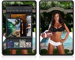 Amazon Kindle Fire (Original) Decal Style Skin - Whitney Jene Football and Lace