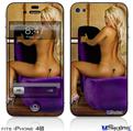 iPhone 4S Decal Style Vinyl Skin - Whitney Jene Chair