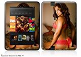 Whitney Jene Red Lace 8175 Decal Style Skin fits 2012 Amazon Kindle Fire HD 7 inch