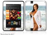 Whitney Jene Yellow Bikini Decal Style Skin fits 2012 Amazon Kindle Fire HD 7 inch