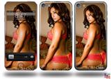 Whitney Jene Red Lace 8175 Decal Style Vinyl Skin - fits Apple iPod Touch 5G (IPOD NOT INCLUDED)