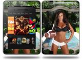 Whitney Jene Football and Lace Decal Style Skin fits Amazon Kindle Fire HD 8.9 inch