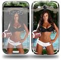 Whitney Jene Football and Lace - Decal Style Skin (fits Samsung Galaxy S III S3)